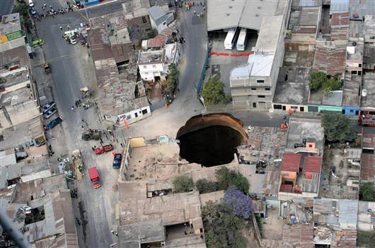 Guatemala City Sinkholes