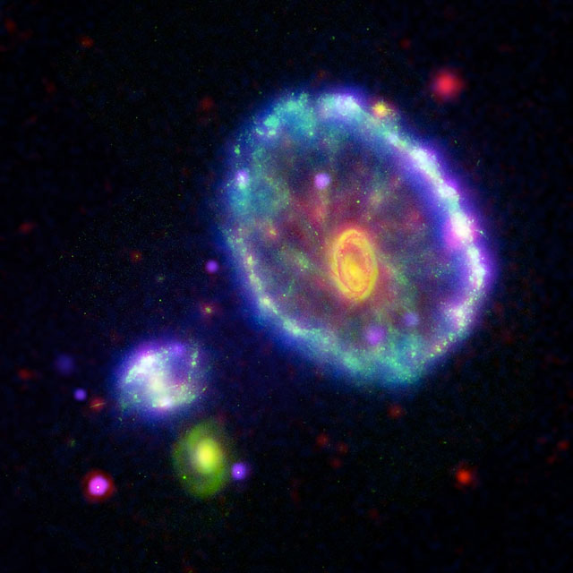 Radical Cartwheel Galaxy