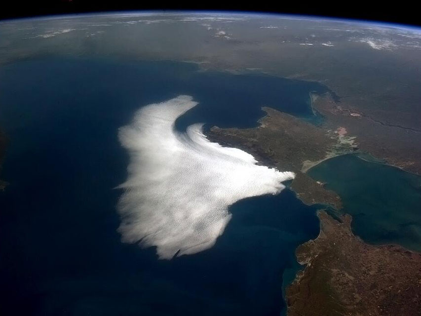 Clouds Swoop on the Crimea