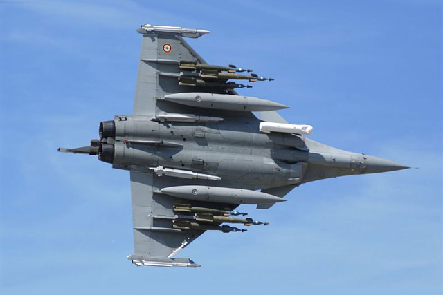 Rafale with Damocles Missiles