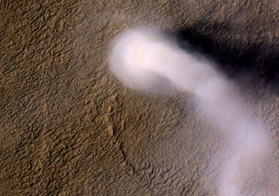 Dust Devil Threat to Martians
