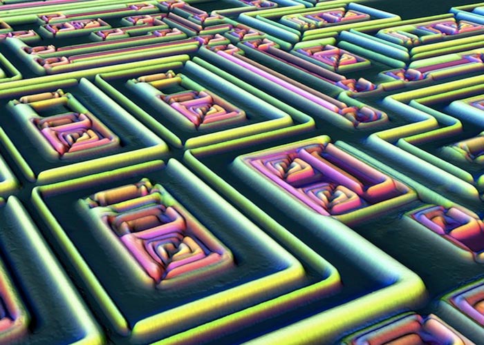 The Surface of a Microchip