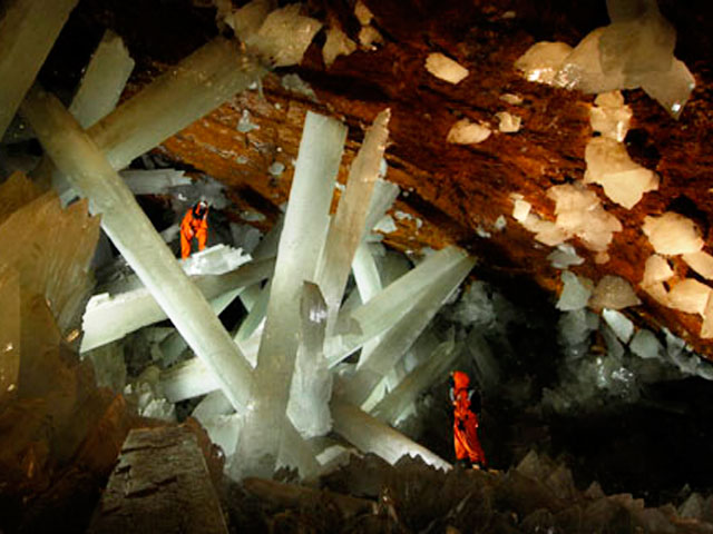 Crystal Cave in Naica, Chihuahua, Mexico