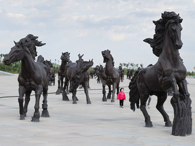 Herd of Mongol Horses