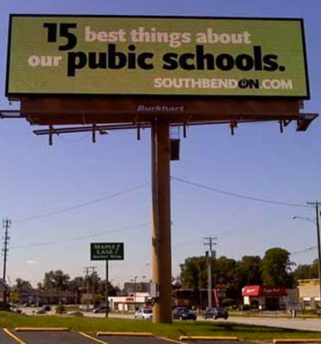 Public School Billboards