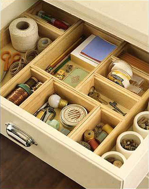 A Well-Organised Junk Drawer