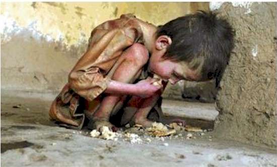 north korean people starving. can represent all starving