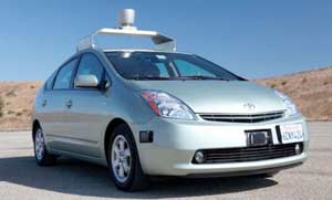 Google Driverless Toyota
