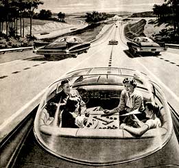 Futuristic Road Trip