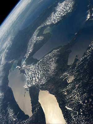 Great Lakes from Orbit