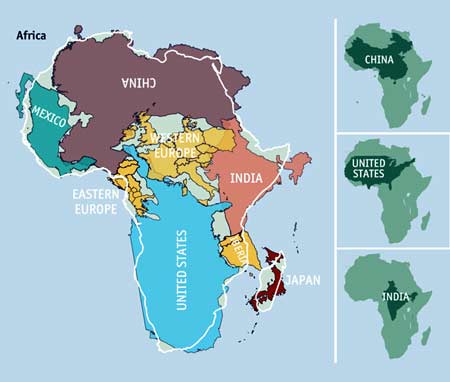 Hey! Africa Is Really Big