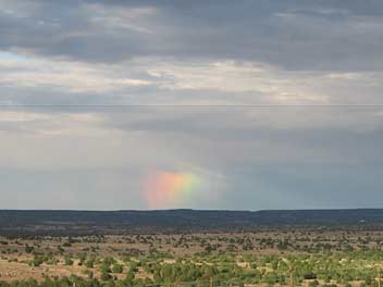 Looking to the East from Taylor, Arizona USA