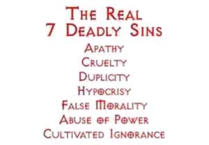 The Real Sins