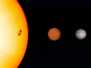 Sun, TR-122b, Jupiter