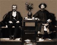General Ulysses Grant and Viceroy Li Hung Chang