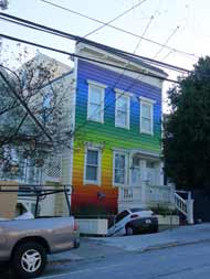 Rainbow House Side View