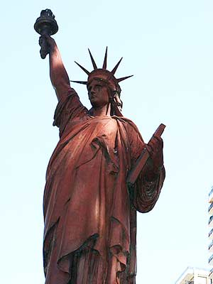 Statue of Liberty, Barrancas de Belgrano, Buenos Aires