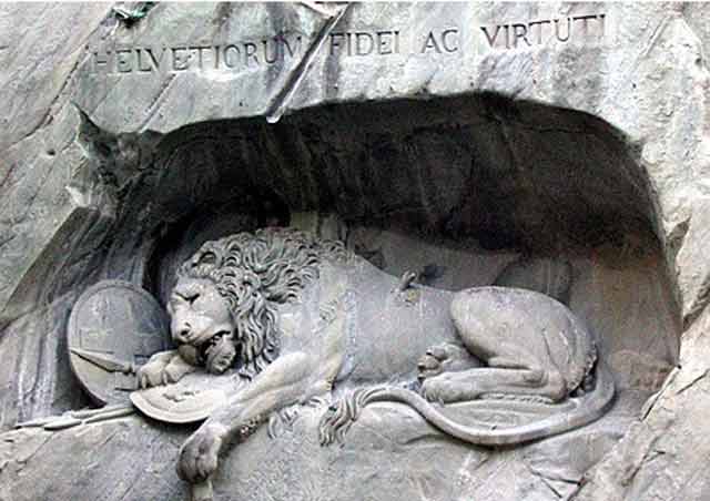 "Lion Monument" (1819)