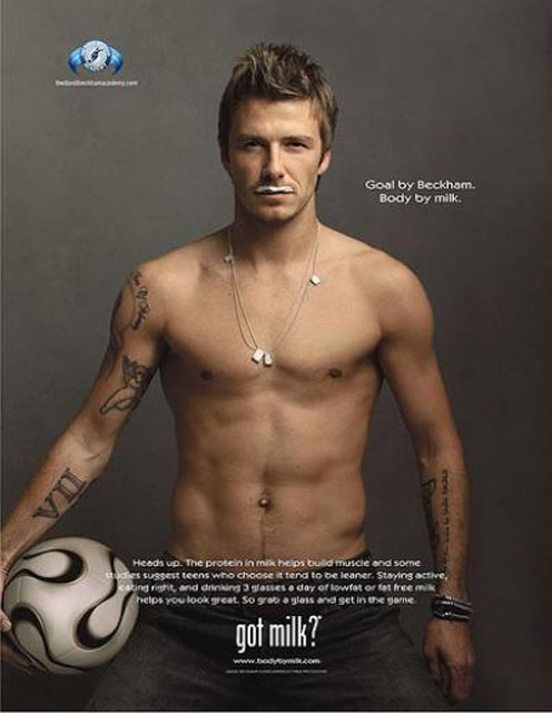David Beckham, Advertising Hall of Fame, 2006