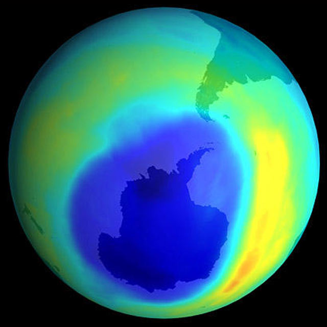 Ozone Hole September 2000