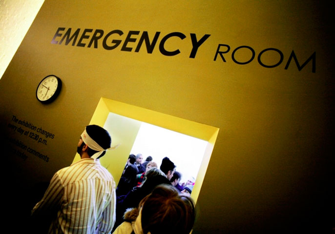 Emergency Room by French-Danish artist Thierry Geoffroy