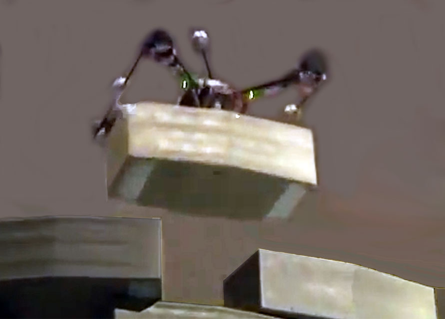 Flying Bricklaying Robots