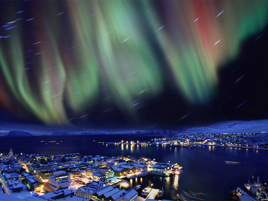 Aurora Borealis over Hammerfest