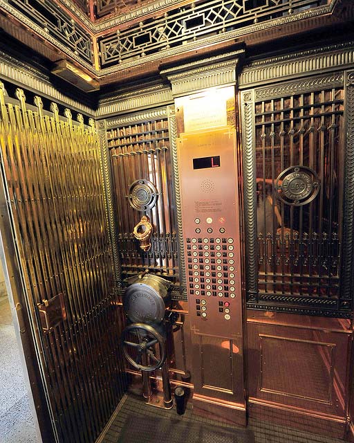 Inside the Elevator