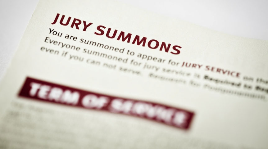 Typical Jury Summons