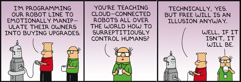 Manipulated by Robots