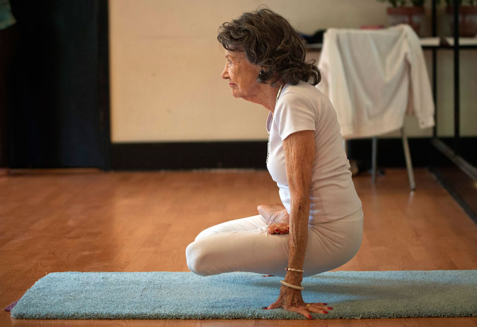 Oldest Yoga Instructor
