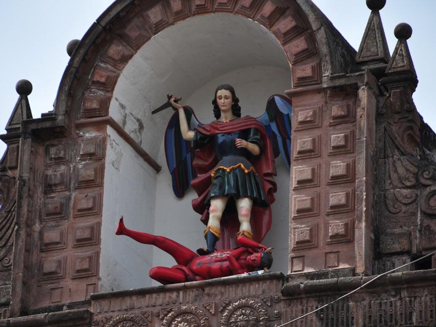 Saint Michael Slaying the Devil