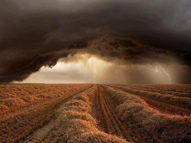 Storm Forming in Germany