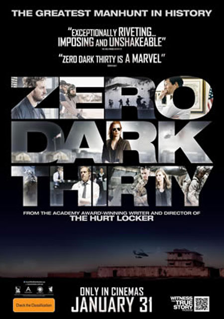 "Zero Dark Thirty: Poster
